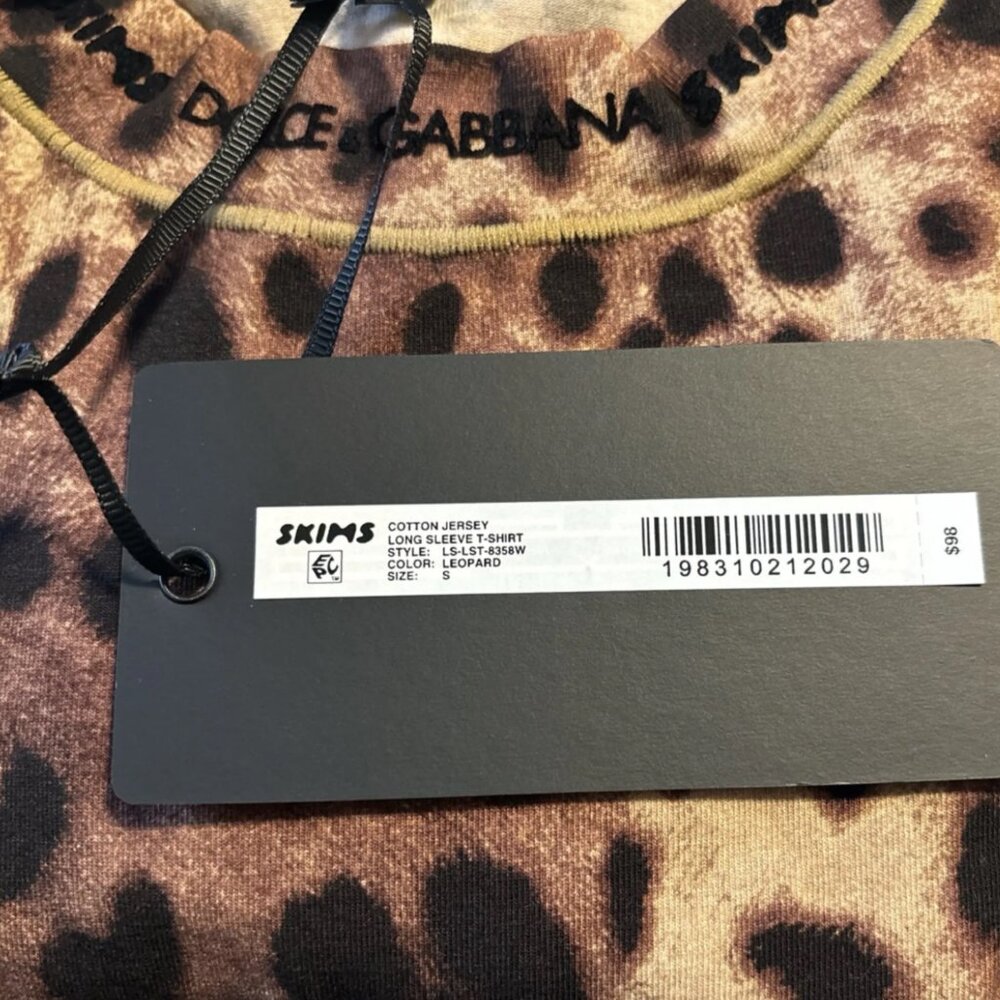 HARD TO FIND DOLCE & GABBANA X SKIMS SET SIZE S NEW - Picture 11 of 14